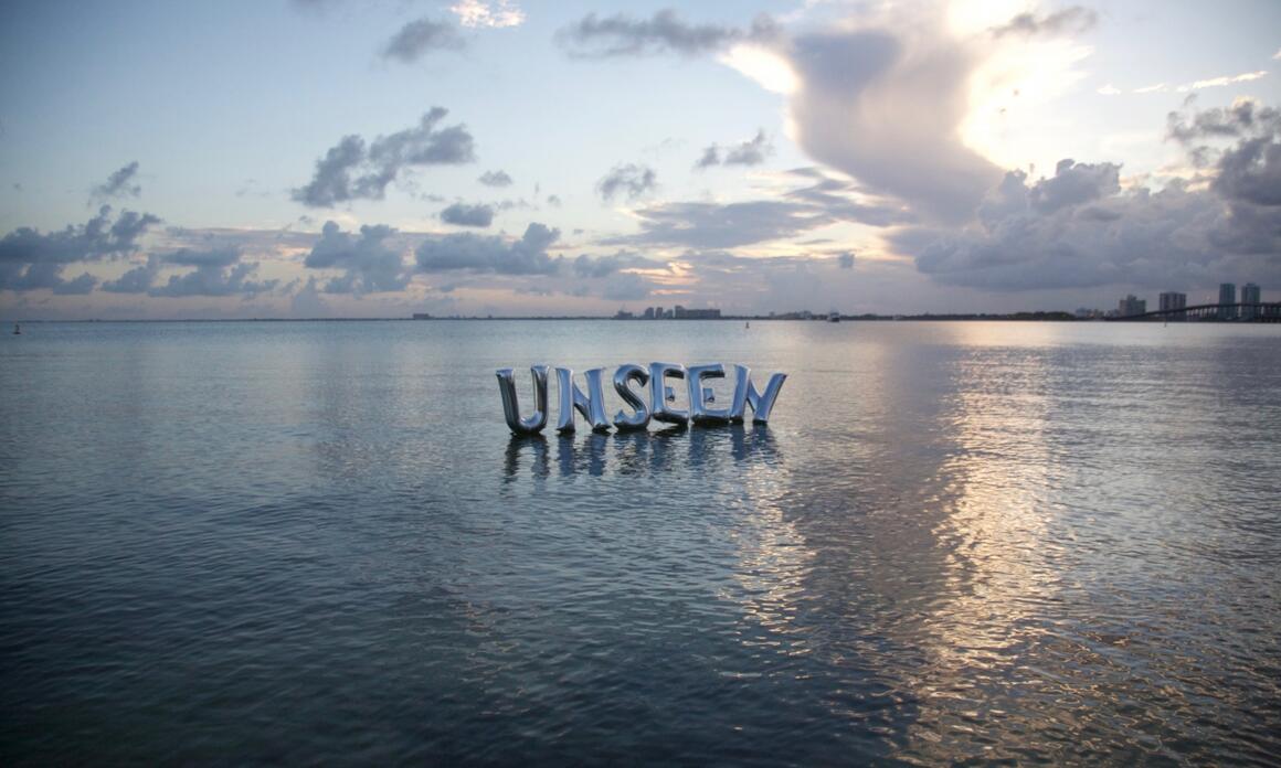 Cara Despain, sea unseen, 2016. Audio narrative installed in storm drains in downtown Miami originally commissioned by Fringe Projects Miami.