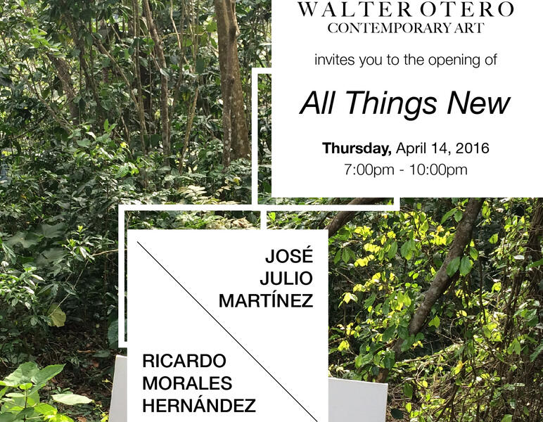 Walter Otero presenta All Things New  de José Julio Martínez y Ricardo Morales-Hernández