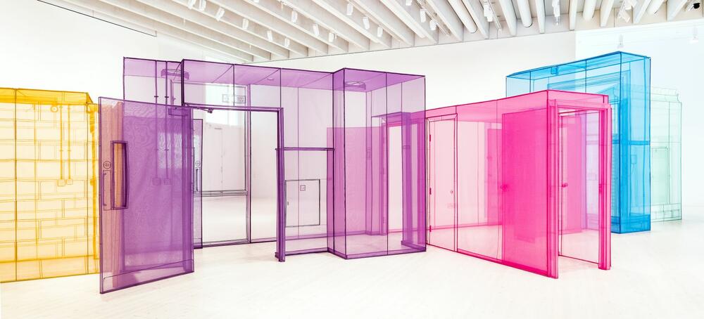 WHAT WE INHABIT AND INHABIT US - DO HO SUH AT LEHMANN MAUPIN 