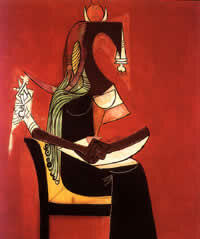 Je Suis, óleo sobre tela, 125 x 108, 1949