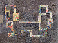 CARLOS CAPELAN, "Untitled", Acrílico sobre tela, 145 x 195 cm, 1998