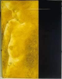 "Escencia" Oleo sobre tela, 2001 - 130 x 89 cm.