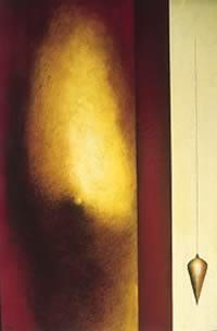 "Pendulo" Oleo sobre tela, 2000, 146 x 97 cm.