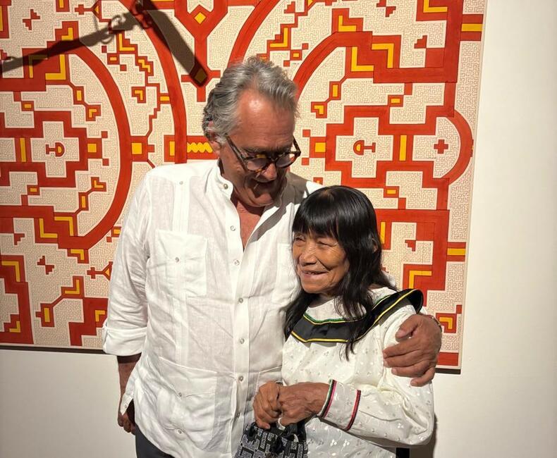 ARMANDO ANDRADE: “SARA FLORES PRESENTS A SERIES OF WORKS THAT TAKE KENÉ TO A SCALE NEVER BEFORE EXPLORED”