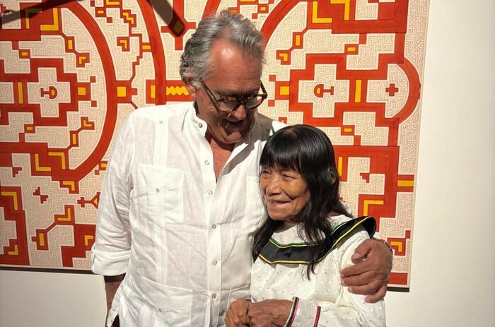 ARMANDO ANDRADE: “SARA FLORES PRESENTS A SERIES OF WORKS THAT TAKE KENÉ TO A SCALE NEVER BEFORE EXPLORED”