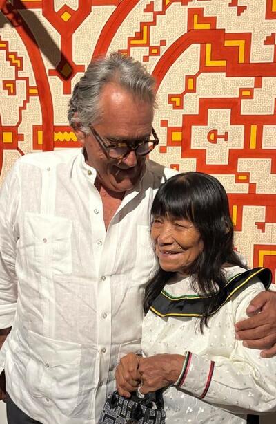 ARMANDO ANDRADE: “SARA FLORES PRESENTS A SERIES OF WORKS THAT TAKE KENÉ TO A SCALE NEVER BEFORE EXPLORED”