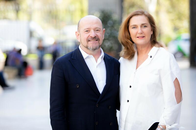 Francesca Thyssen y Carlos Urroz. Ph: Iván Hidalgo.