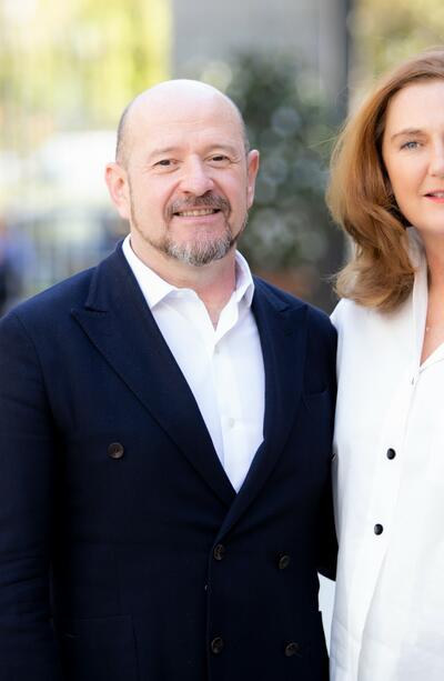 Francesca Thyssen y Carlos Urroz. Ph: Iván Hidalgo.