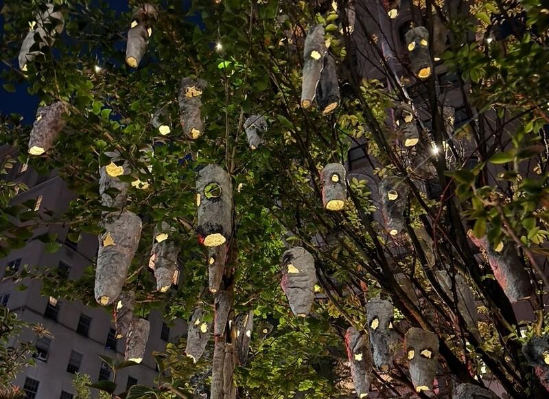 A CONVERSATION BETWEEN MICHELE OKA DONER AND JULIA P. HERZBERG – TALISMAN, A SACRED GROVE