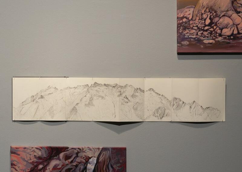 NATALIA CASTAÑEDA AND THE GLACIERS AT ISABEL HURLEY  