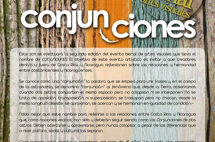 “Conjuciones” Segunda Edicion Bienal de Artes Visuales “Conjuciones” Segunda Edicion Bienal de Artes Visuales