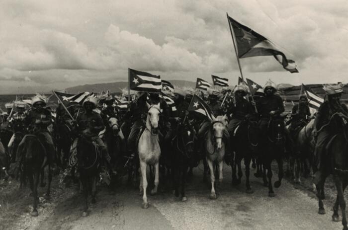 Raúl Corrales, La Caballeria (The Cavalry), 1960, © The Corrales Estate, Havana, Cuba, Courtesy International Art Heritage Foundation Raúl Corrales, La Caballeria (The Cavalry), 1960, © The Corrales Estate, Havana, Cuba, Courtesy International Art Heritage Foundation
