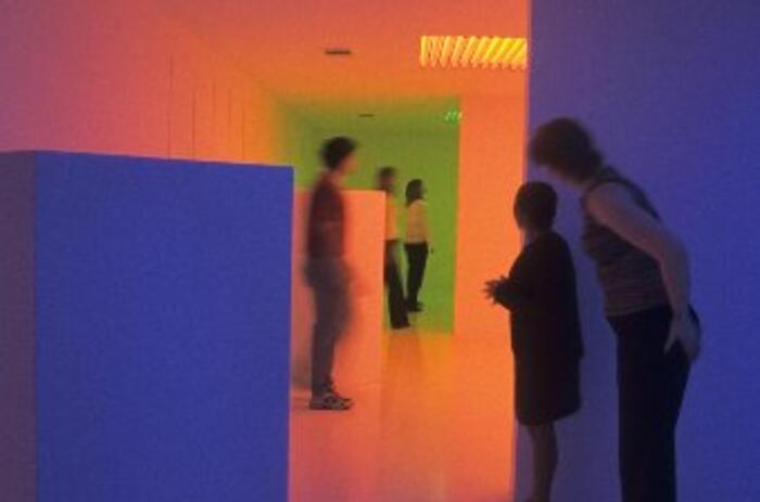 Carlos Cruz-Diez, Chromosaturation, 1965/2004. © 2010 Carlos Cruz-Diez / Artists Rights Society Carlos Cruz-Diez, Chromosaturation, 1965/2004. © 2010 Carlos Cruz-Diez / Artists Rights Society