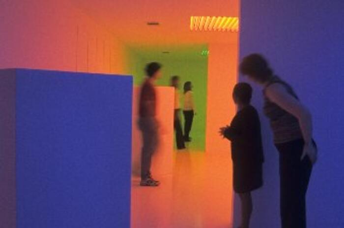 Carlos Cruz-Diez, Chromosaturation, 1965/2004. © 2010 Carlos Cruz-Diez / Artists Rights Society