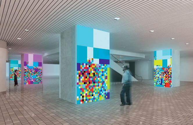 Ivan Toth Depeña “Reflect,” Permanent Public Art Installation for Stephen P. Clark Government Center Lobby Ivan Toth Depeña “Reflect,” Permanent Public Art Installation for Stephen P. Clark Government Center Lobby