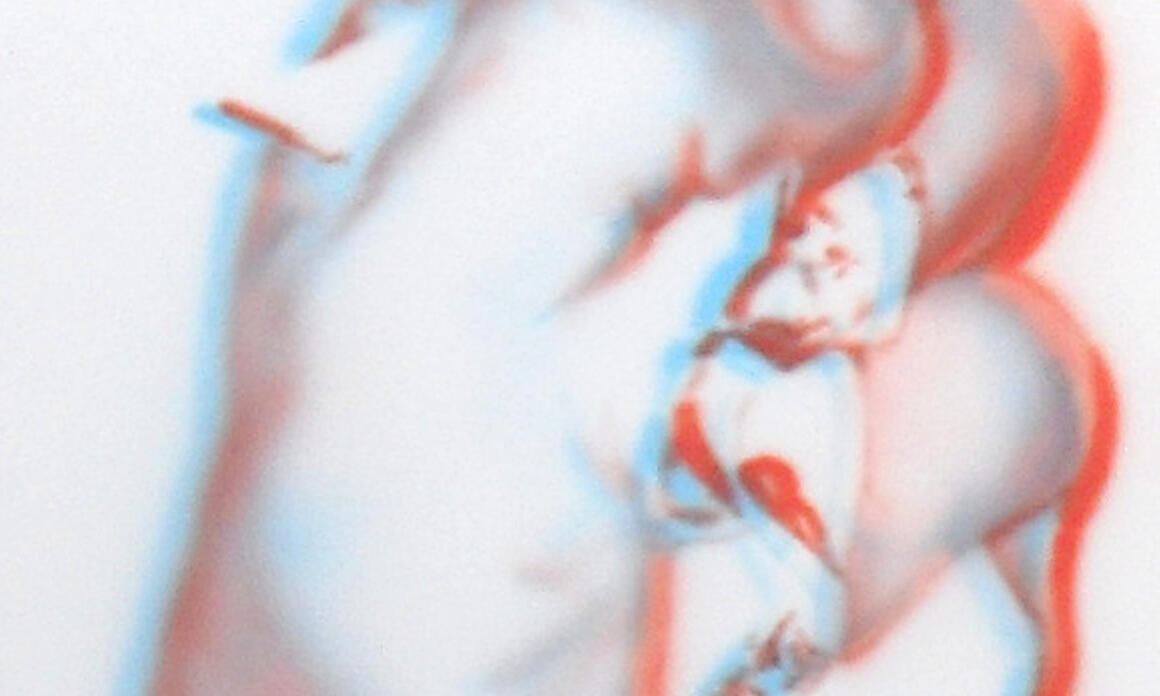 3D Hand 60 x 40 cm acrylic on canvas