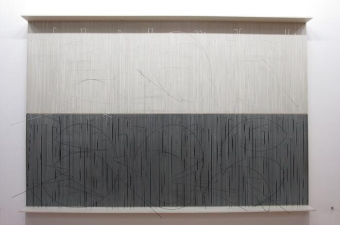 Jesús Rafael Soto Gran Doble Escritura 1977 Collection Musée d’Art Moderne Centre Georges Pompidou Jesús Rafael Soto Gran Doble Escritura 1977 Collection Musée d’Art Moderne Centre Georges Pompidou