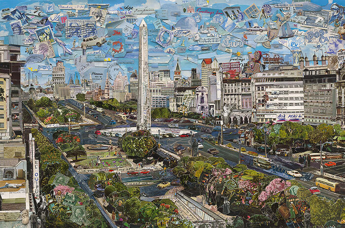 Vik Muniz in Buenos Aires Vik Muniz in Buenos Aires