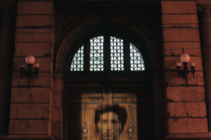 Daniel Hernández-Salazar. Fiat Lux, 2008. Intervention of light on a site of memory linked to forced disappearances or extrajudicial executions that took place in the 1980s, at the climax of the “dirty war” in Guatemala. Lux Theater, Guatemala City. Permanent photographic print based on a digital photograph, 30 x 40 in. Intervención lumínica sobre lugar de memoria vinculado con desapariciones forzadas o ejecuciones extrajudiciales ocurridas durante los años 1980, en el pico de la guerra sucia en Guatemala. Teatro Lux, Ciudad de Guatemala. Impresión fotográfica permanente a partir de fotografía digital, 76 x 101 cm Daniel Hernández-Salazar. Fiat Lux, 2008. Intervention of light on a site of memory linked to forced disappearances or extrajudicial executions that took place in the 1980s, at the climax of the “dirty war” in Guatemala. Lux Theater, Guatemala City. Permanent photographic print based on a digital photograph, 30 x 40 in. Intervención lumínica sobre lugar de memoria vinculado con desapariciones forzadas o ejecuciones extrajudiciales ocurridas durante los años 1980, en el pico de la guerra sucia en Guatemala. Teatro Lux, Ciudad de Guatemala. Impresión fotográfica permanente a partir de fotografía digital, 76 x 101 cm