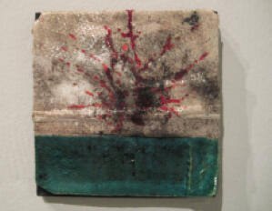 Sonia Rakvick Blast. Arcilla blanca, oxidos y esmaltes 16 x 16 x 21.1cm