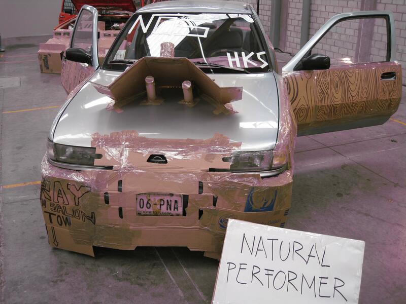 Thomas Hirschhorn, 2008  PT 02  Poor Tuning  Kurimanzutto, Mexico City, Mexico, 2008  Courtesy Kurimanzutto, Mexico City, Mexico