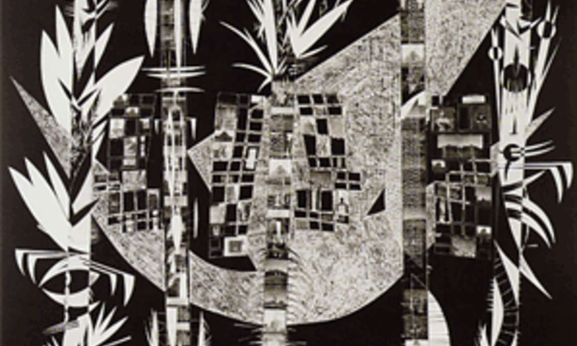 Maria Martinez-Canas/ Ciudad Jungla (Serie Negra) (City Jungle [Black Series]) 1990 Gelatin silver print 40-3/4 x 57-3/4 inches, edition 1/2