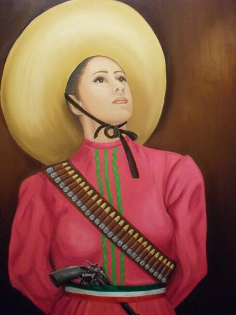 Exposicion Pictorica la Mujer en la Revolucion Mexicana , Pictorial Exposition of Women in the Mexican Revolution