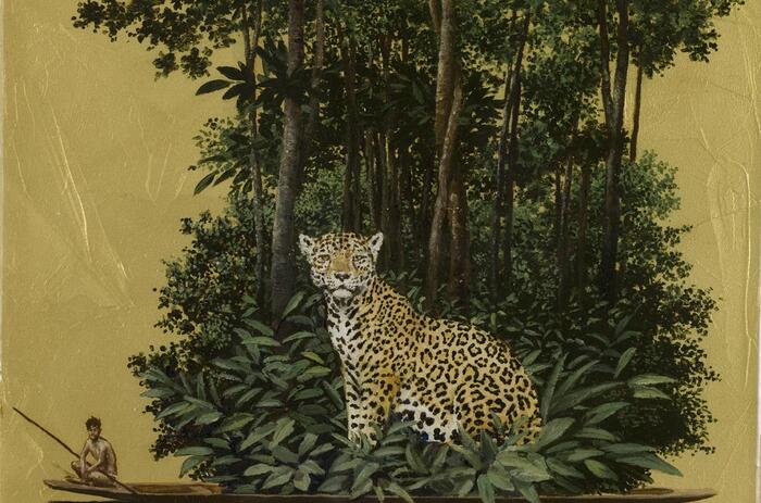 Pedro Ruiz, Tigre mariposa, 2009, acrilico y resina sobre madera, 20 x 30 cm. Pedro Ruiz, Tigre mariposa, 2009, acrilico y resina sobre madera, 20 x 30 cm.
