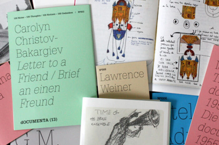 dOCUMENTA (13) notebooks dOCUMENTA (13) notebooks