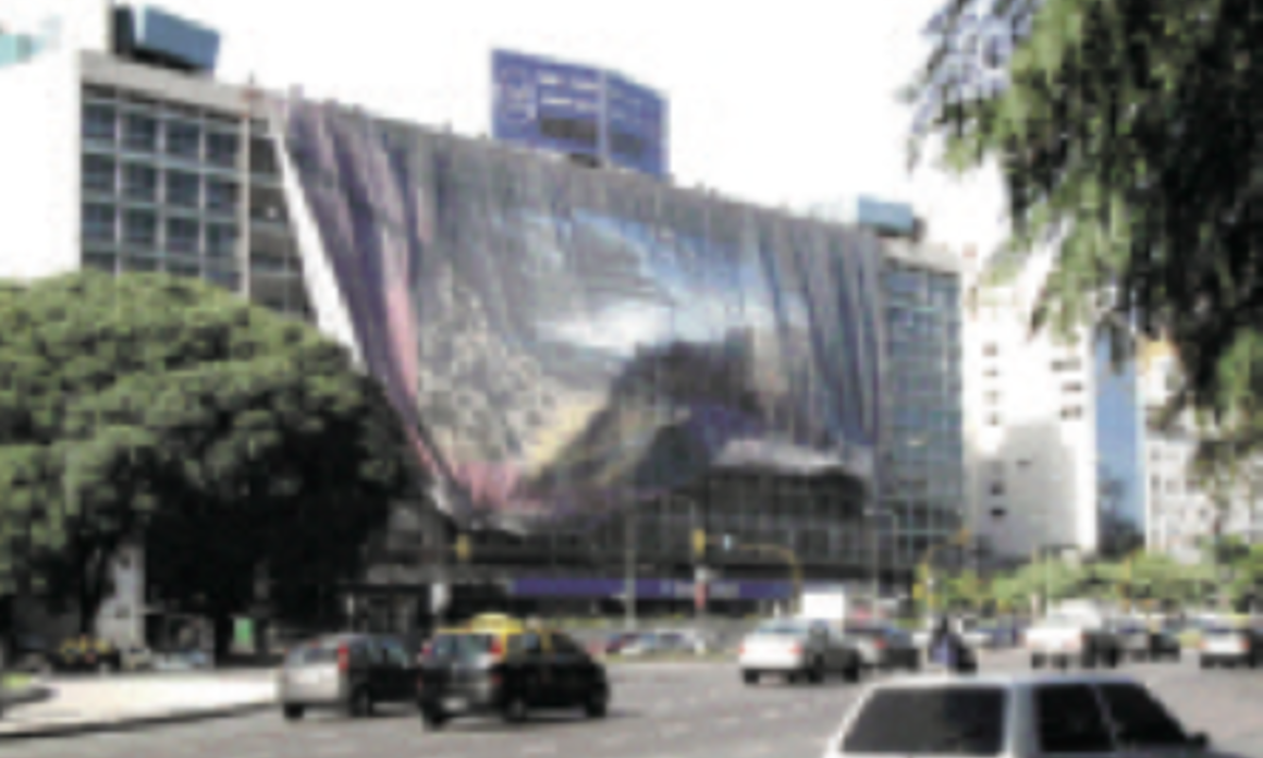 Arte en el Plata, Arte público, Edificio del Plata