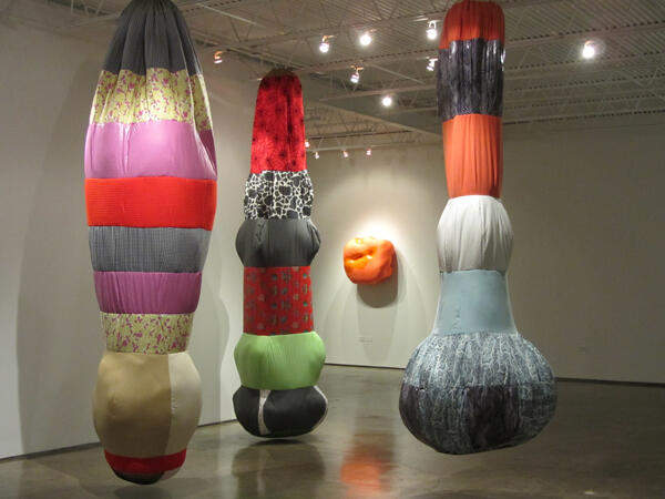 Hoda, Layla and Nazira Columns, 2012