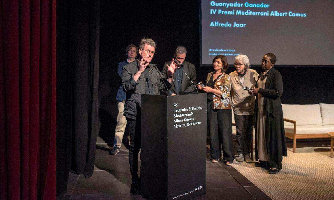ALFREDO JAAR WINS 2024 MEDITERRANEAN ALBERT CAMUS PRIZE