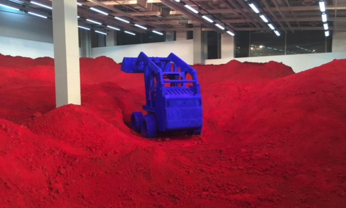 Anish Kapoor presents Destierro in the Parque de la Memoria