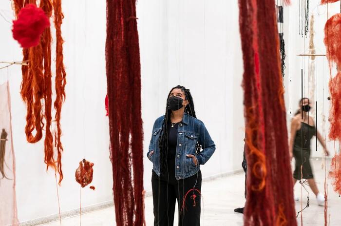 CECILIA VICUÑA EN EL GUGGENHEIM DE NUEVA YORK