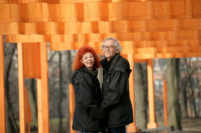 CHRISTO AND JEANNE-CLAUDE AT FUNDACIÓN PROA BUENOS AIRES CHRISTO AND JEANNE-CLAUDE AT FUNDACIÓN PROA BUENOS AIRES