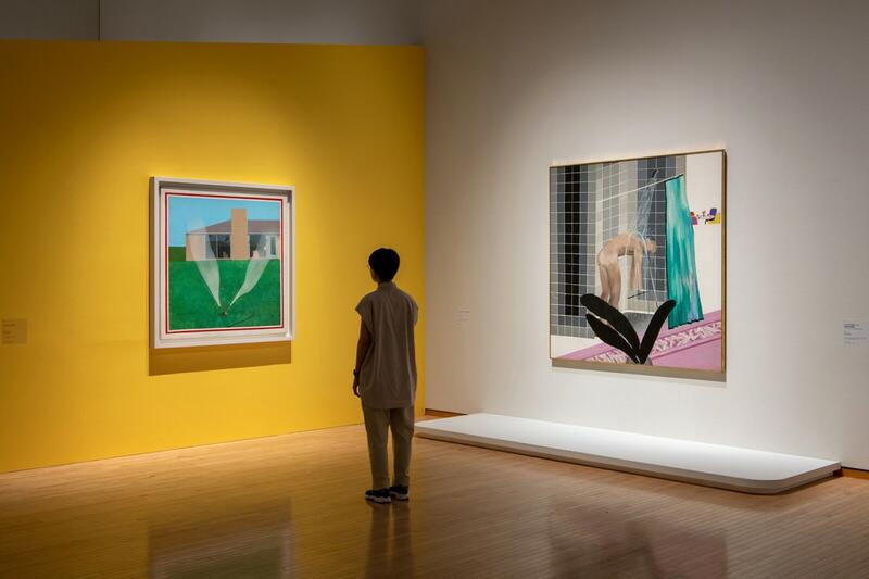 DAVID HOCKNEY AT MUSEUM OF CONTEMPORARY ART TOKYO 