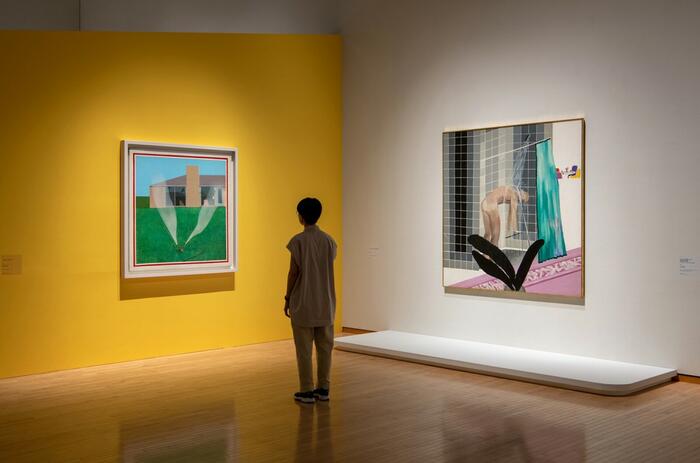 DAVID HOCKNEY AT MUSEUM OF CONTEMPORARY ART TOKYO DAVID HOCKNEY AT MUSEUM OF CONTEMPORARY ART TOKYO