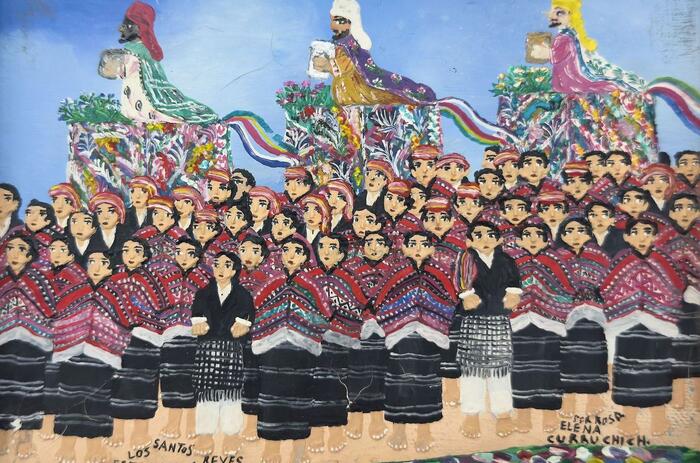 TWO GENERATIONS OF KAQCHIKEL ARTISTS ENGAGE IN DIALOGUE IN GUATEMALA