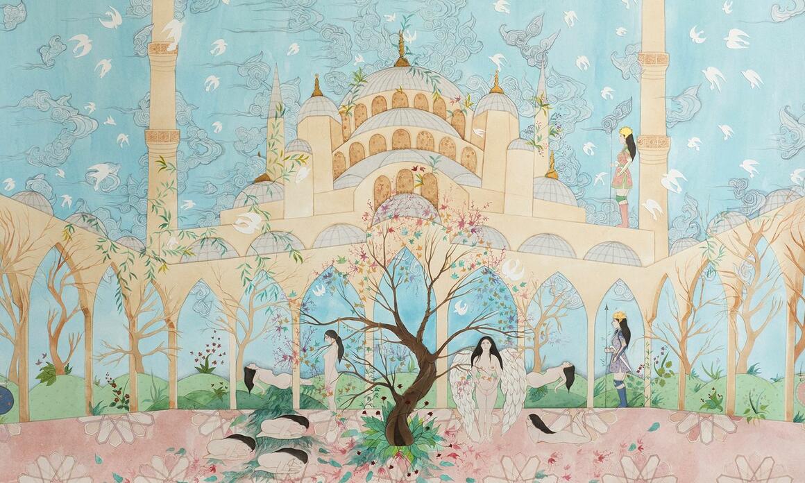 TWO GARDENS TO REMEMBER HOME: HIBA SCHAHBAZ AND DIANA EUSEBIO AT MOCA