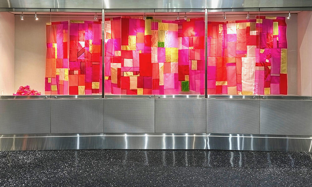 MIAMI INTERNATIONAL AIRPORT EXHIBITS “THE EARTH LAUGHS IN FLOWERS”