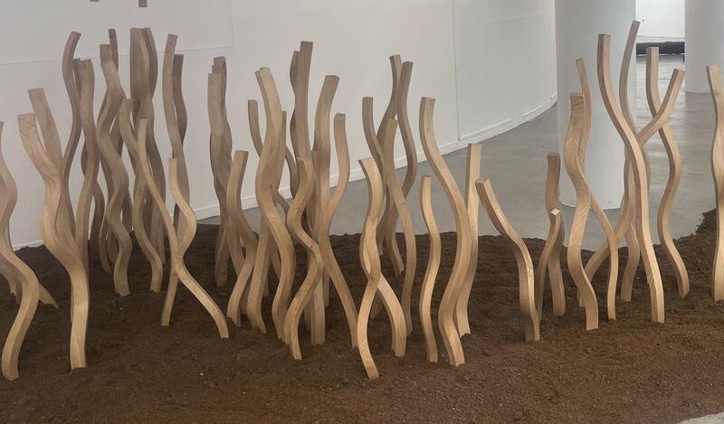 REINOSO'S BIOMORPHISM, AT THE MEIAC REINOSO'S BIOMORPHISM, AT THE MEIAC