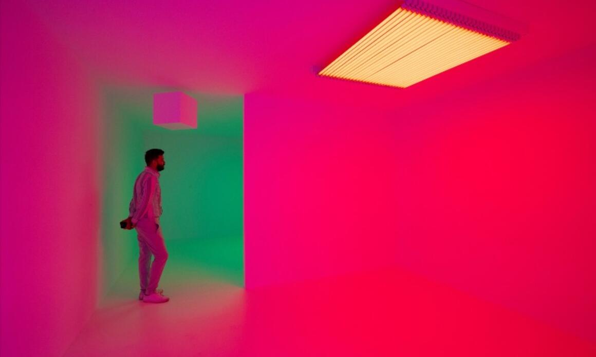 "El color haciéndose", exhibition view at MAC Panamá