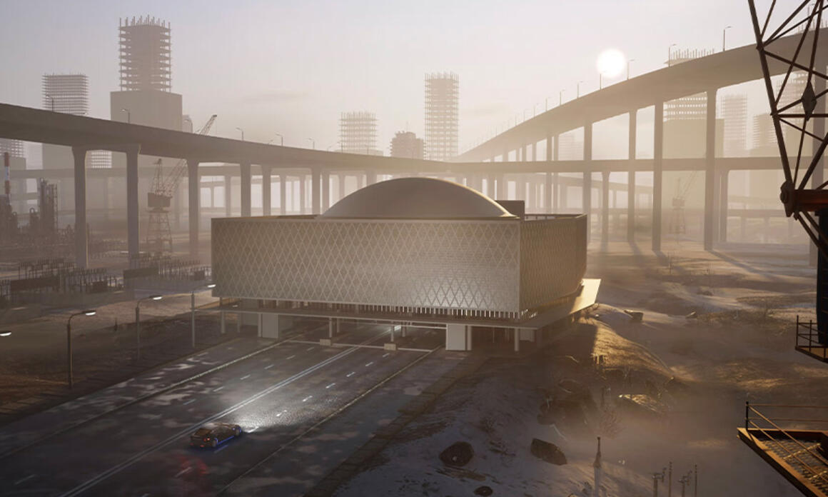 LAWRENCE LEK'S WORLD IN MIAMI, WHERE MACHINES SEEK MEANING