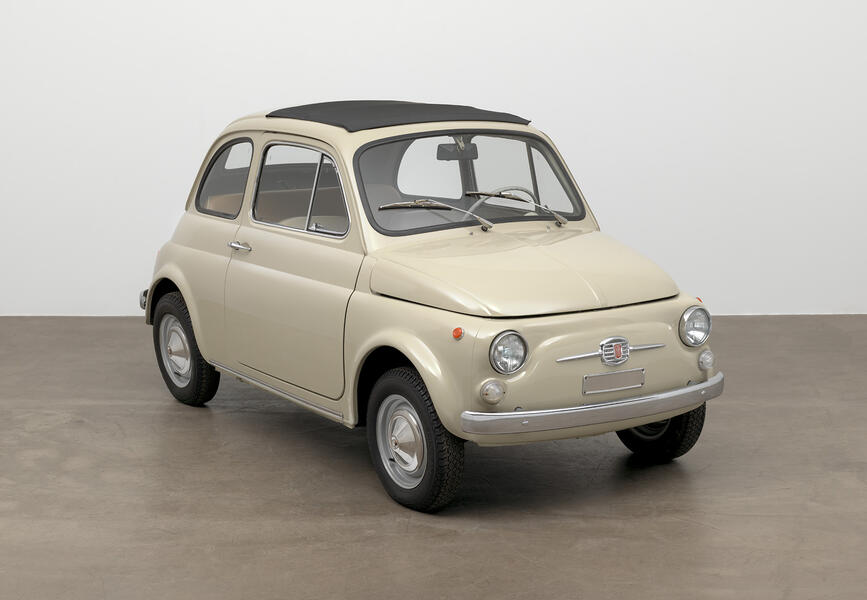 The Museum of Moder Art Acquires an Original-Condition 1968 Fiat 500