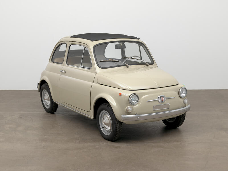 The Museum of Moder Art Acquires an Original-Condition 1968 Fiat 500