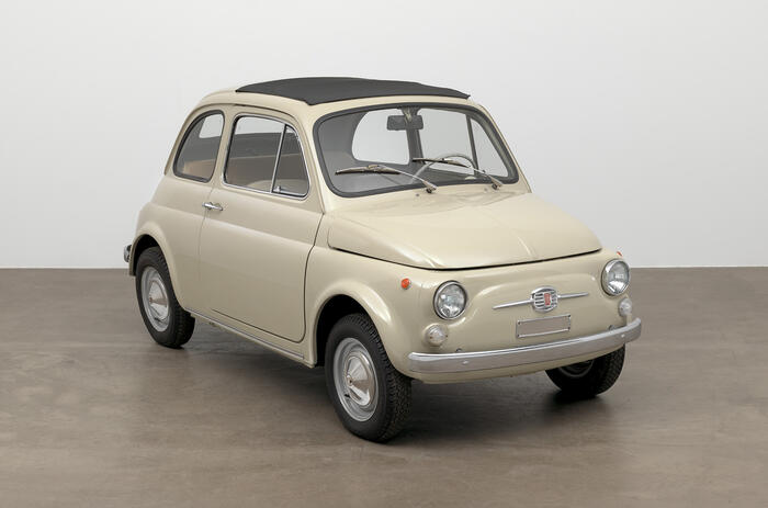 The Museum of Moder Art Acquires an Original-Condition 1968 Fiat 500