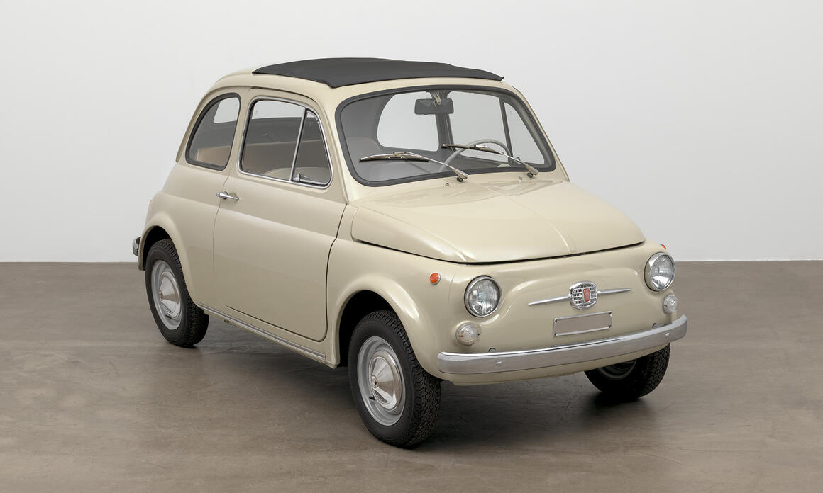 The Museum of Moder Art Acquires an Original-Condition 1968 Fiat 500