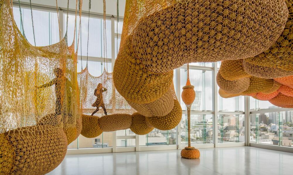 THE MUSEUM OF FINE ARTS HOUSTON COMMISSIONS ONE OF ERNESTO NETO’S LARGEST CROCHET WORKS TO DATE 