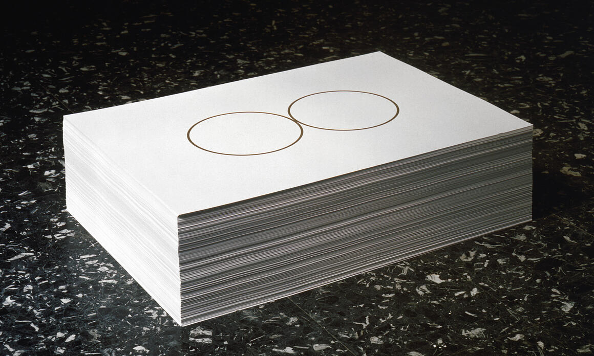 "Untitled" (Double Portrait), 1990, Félix González-Torres. Ph: Miquel Coll.