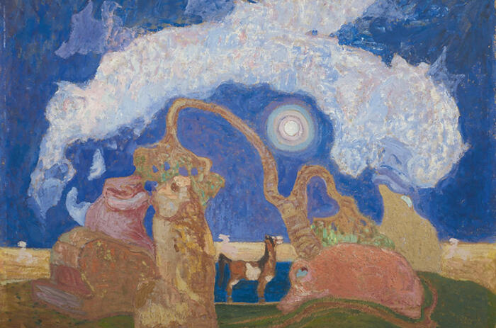 Pedro Figari, "Fantasía" (Fantasy).